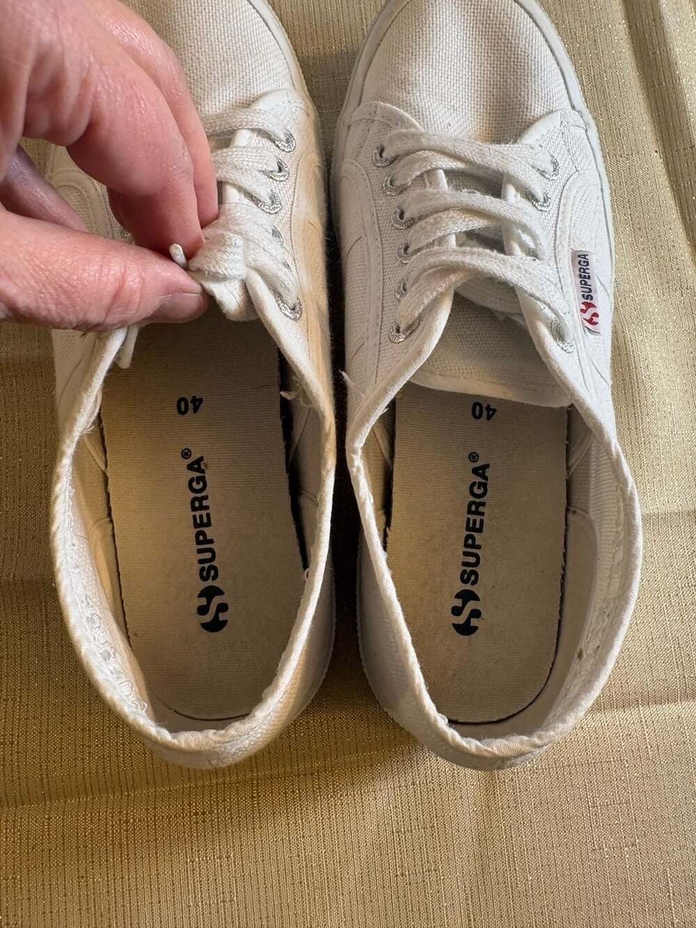 Superga 2306 Cotu Slip-On Sneakers , Beige, Women's 10 M (EU 41.5) - Picture 8 of 9